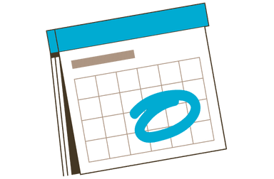 Calendar illustration