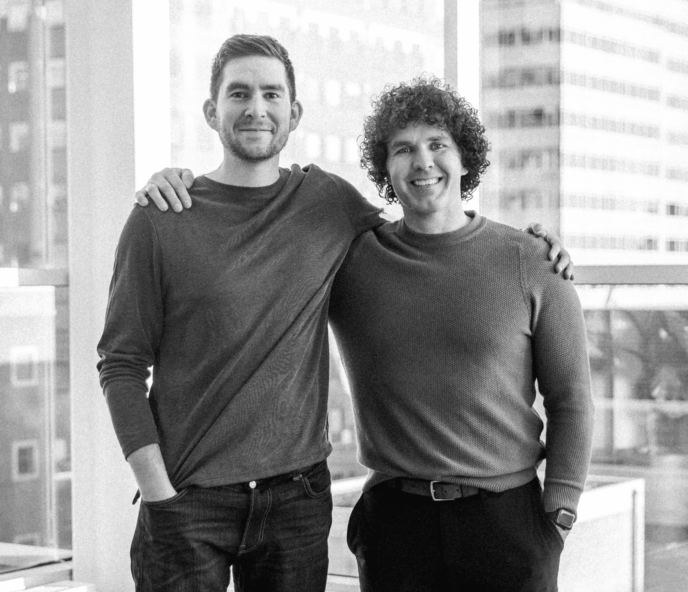 Matthew and Jordan, founders of MYLO