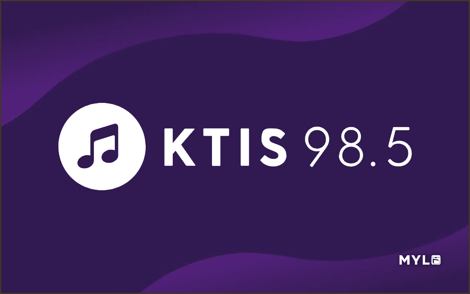 KTIS 98.5 radio station logo