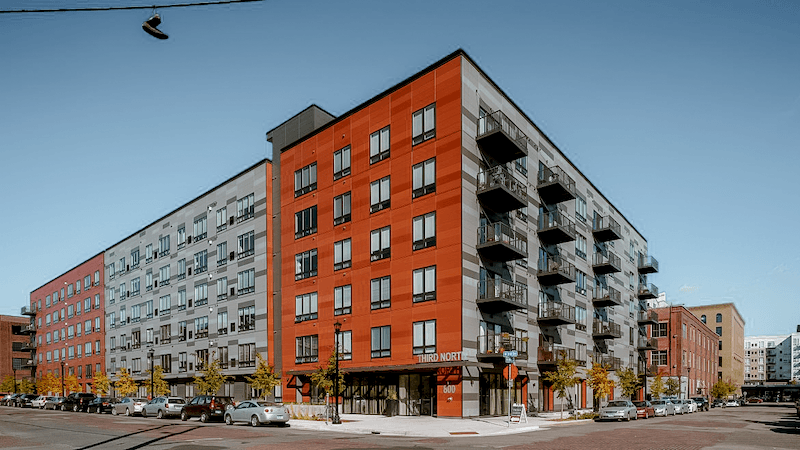 Third North Apartments — MYLO storage partner building